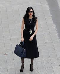 Anthony weiner's press conference monday: Huma Abedin Wore Head To Toe Black On Inauguration Day