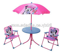 Minnie Mouse Outdoor Table And Chair Set