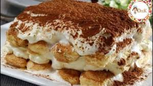 1619 kcal 1 porsiyondaki 3 yemek kaşığı kakao. Labneli Tiramisu Dilek Mutfakta