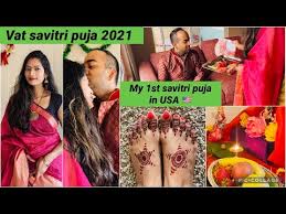 The auspicious fast for married women will be celebrated on june 5. My First Savitri Vrat In Usa Vat Savitri Puja Preparation Savitri Puja Celebration In Usa