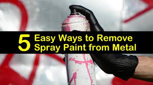 Sharpie markers are easy to use, but they mark up your concrete sidewalk or driveway. 5 Easy Ways To Remove Spray Paint From Metal