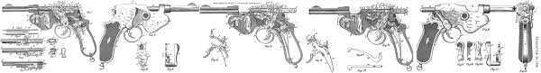 The design is very similar to the bergmann 1896 pistol. Moonlight Mistakes Rareantiqueandbeautifulfirearms The