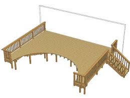 24 X 20 Pool Deck At Menards Pool Deck Plans Above Ground Pool Decks Round Above Ground Pool