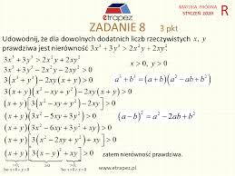 Jakie umiejętności musisz koniecznie poćwiczyć. Kolejna Do Pary Matura Probna Nowa Era Styczen 2020 Arkusz Rozszerzony Video Screeny Blog Etrapez
