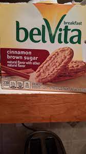 Belvita cinnamon brown sugar breakfast biscuits provide a convenient and healthy start to your day. Breakfast Biscuits Cinnamon Brown Sugar Belvita