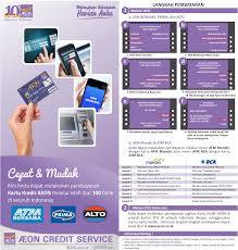 Cara pengajuan kartu kredit bri secara online, mudah banget! Cara Bayar Kartu Kredit Aeon Via Atm Mandiri Berbagi Info Kartu