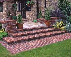 19 Excellent Ideas To Beautify Your Patio With Bricks Brick Garden Brick Patios Garden Steps