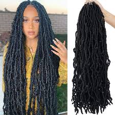 Maintaining short dreadlocks is however much cheaper than long ones. Buy Youngther 24 Inch New Faux Locs Crochet Hair 6 Packs Extensible New Soft Locs Crochet Hair Pre Looped Synthetic Crochet Hair For Black Women 24inch 6packs 1b Online In South Africa B08dfw1qm6