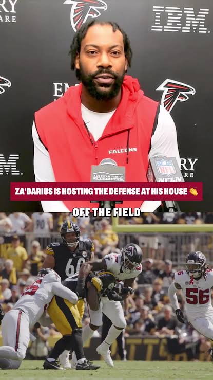 Za’Darius got the whole crew together at his house 🙌 #atlantafalcons  #nflfootball #nfl #atlanta
