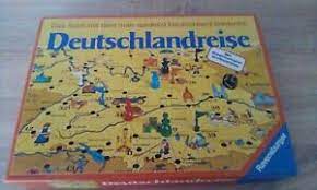Die spieler begeben sich auf eine spannende. Ravensburger Spiel Deutschlandreise Nummer 60 1500 36 Ebay