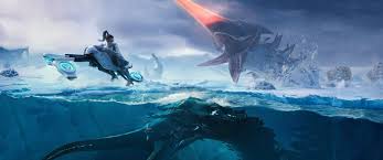 Znalezione Obrazy Dla Zapytania Subnautica Below Zero Fan Art Fantasy Landscape Futuristic City Digital Art