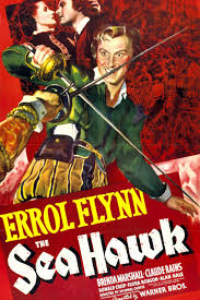 One sheet movie poster 27 x 41 condition: The Sea Hawk 1940 Sailing Movies Film Poster Cinema