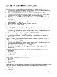 Terdapat empat instrumen soal untuk tertulis yaitu instrumen 1a 1b 2 dan 3. Contoh Soal Studi Kasus Kepala Sekolah Dan Jawabannya