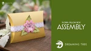 Download Dreaming Tree Floral Pillow Box Free Svg
