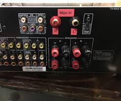 Connecting your zone 2 speakers directly. Main In For Onkyo Tx 8050 Instructables