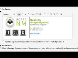 Email signature with logo looks professional and more credible. How To Create Gmail Signature Social Media Icons Logo Youtube