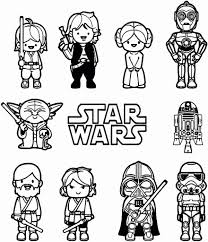 Printable Coloring Cartoon Characters Inspirational Star Wars Cartoon Characters Coloring Pages 6 M Star Wars Coloring Sheet Star Wars Colors Star Wars Cartoon