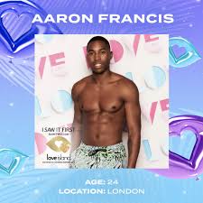 He joins fellow islanders sharon gaffka, liberty poole, shannon singh, jake cornish, kaz kamwi, brad mcclelland, chloe. Aaron Francis Aaronfranciis Twitter