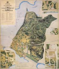 Klein Glienicke Kraatzplan Jpg 3543 4167 Netherlands Travel Park Vintage World Maps