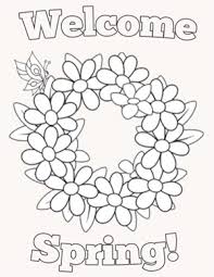 If you switch from crayons to watercolors or from pens to poster paint, you can make use of the same coloring pages multiple times. Spring Coloring Pages For Kids Spring Coloring Pages Spring Coloring Sheets Free Printable Coloring Pages