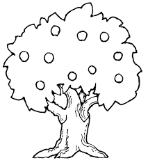 Simple shapes and characters you can print and use for arts and crafts with toddlers, preschoolers and kindergarten children. Tree Coloring Book Coloring Home