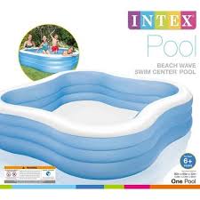 Intex Swim Center Inflatable Family Swimming Pool 57495ep Target Swimming Pools Backyard Children Swimming Pool Family Swimming