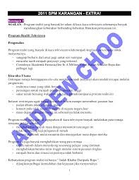 Menjadi model (role model) proaktif dan progresif. Http Www Andrewchoo Edu My Wp Content Uploads 2011 11 Spm Karangan Umum Extra Pdf