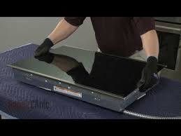 whirlpool electric cooktop main glass