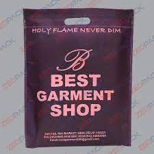 Non Woven D Cut Bag Printed Non Woven D Cut Bag Manufacturer From Delhi
