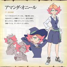 Little Witch Academia Tv Anime Character Design Amanda Oneill Little Witch Academia Characters My Little Witch Academia Little Witch Academy