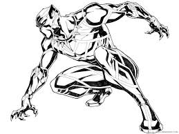 Check spelling or type a new query. Black Panther Coloring Pages Superheroes Printable 2020 Coloring4free Coloring4free Com