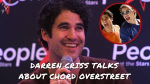 Darren Criss shares a funny story with Chord Overstreet from Glee