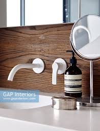 modern bathroom sink stock photo by