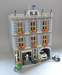gefallt 449 mal 1 kommentare archbrick daily archbrick00 auf instagram modular police station by peedeejay flickr lego modular lego lego haus