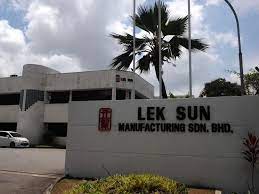 Is not your typical manufacturing company. Lek Sun Manufacturing Sdn Bhd Plot 90 Kawasan Perusahaan Bakar Arang Sungai Petani Kedah 08000