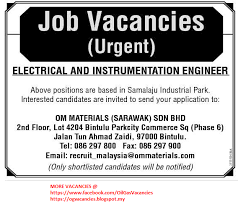 Vacancy jobs now available in bintulu. Oil Gas Vacancies February 2018