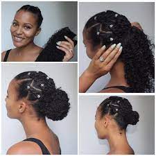 40 Easy Rubber Band Hairstyles On Natural Hair Worth Trying Coils And Glory Natural Hair Updo Short Natural Hair Styles Natural Hair Styles Easy