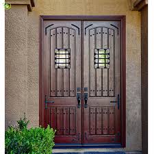 Unique custom wood doors hand made. Solid Teak Wood Main Entrance Double Wooden Doors View Entrance Double Wooden Doors Apex Product Details From Guangzhou Apex Building Material Co Limited On Alibaba Com