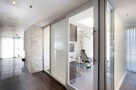 Bennett Signature Dentistry Product Dirtt Glass Fronts With Sliding Barn Doors Residential Design Modular Walls Healthcare Design