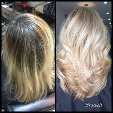 Color Correction From Grown Out Blonde To Dimensional Pale Wheat Hair Styles Hair Blonde Hair Color