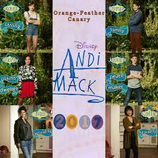 Andimack Characters Name Meanings By Orange Feathercanary Deviantart Com My Edit Andi Mack Andi Mack Cast Mack