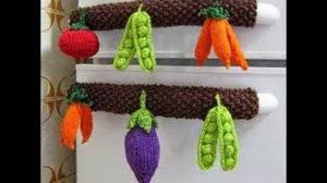 Febres adornos para cocina en pinterest. Adornos Para La Cocina Tejidos A Crochet Youtube
