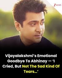 Abhinay Death: Tamil Actress Vijayalakshmi Pens Heartwarming Tribute, 'I  Cried But Not The Sad Kind Of Tears...' #ZeeCards  https://zeenews.india.com/people/abhinay-death-tamil-actress-vijayalakshmi-pens-heartwarming-tribute-i-cried-but-not-the-sad-kind  ...