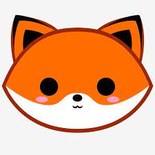 Cartoon Red Fox Head Png And Psd Cute Little Drawings Cute Kawaii Drawings Cute Animal Drawings Kawaii