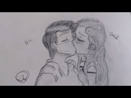 Eren jaeger is a member of the scout regiment, ranking 5th among the 104th cadet corps, and the main protagonist of attack on titan. How To Draw Anime People Kissing Youtube
