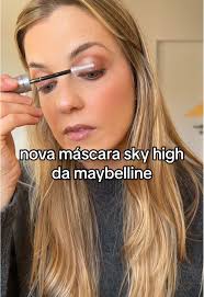 gifted by @Maybelline New York Nova máscara Sky High da Maybelline no tom  DIAMOND🪩✨ #makeup #maybelline #skyhighmascara #beauty #maybellinemakeup  #maybellineportugal