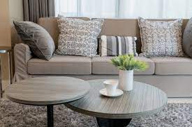 Monochromatic living room blue color scheme. Color Palettes Explained Greige Or Taupe