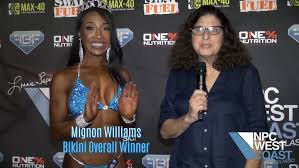 Mignon Williams | Bikini Overall Winner | 2019 NPC West Coast Classic