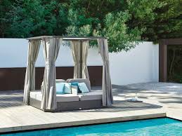 An outdoor canopy daybed is best choice for relax. Canopy Sunbrella Garden Bed Jcd Daybed By Jardinico