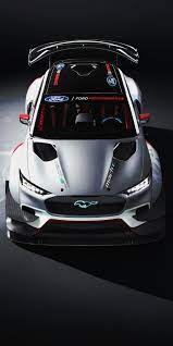 2020 Ford Mustang Mach E 1400 Driven By Ken Block And Built By Rtr Image Provided By Mad4wheels Enhanced By Mustang Cars Mustang Modern Muscle Cars